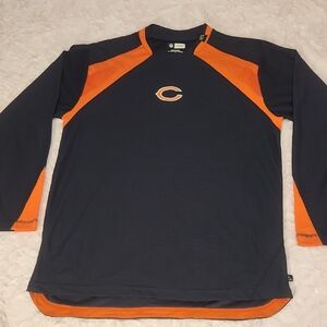 NFL Team Apparel Navy and Orange Shirt